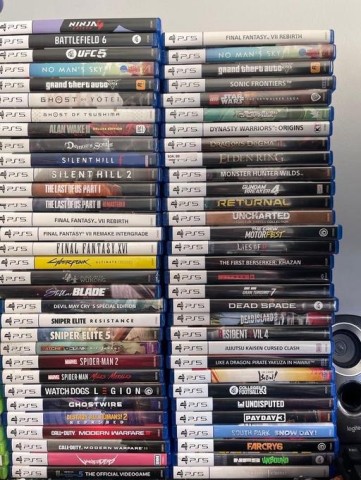Massive ps5 games collection
