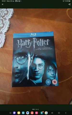 Harry Potter blue ray set