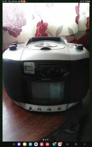 TV cd and radio player