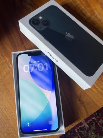iPhone 13 128gb boxed as new 87%BH