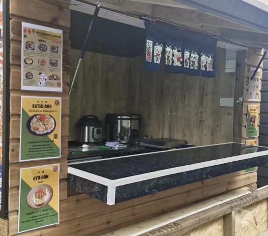 Fully equipped food kiosk in Blackfriars Market