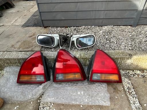 Honda prelude wing mirrors and rear lights
